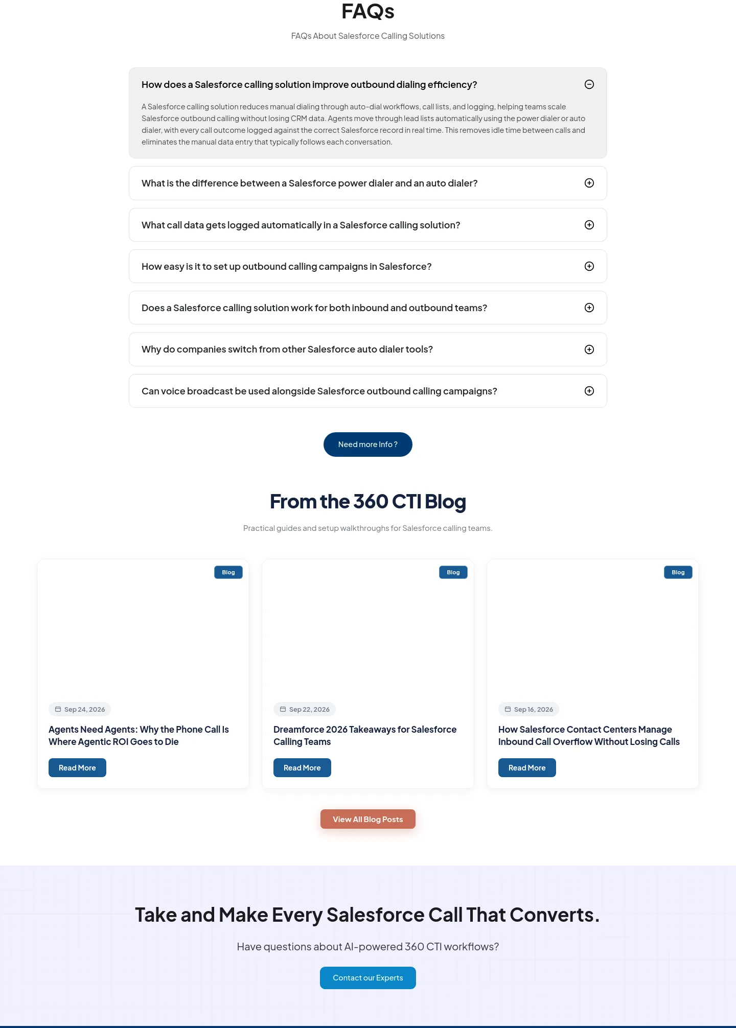 360cti.com FAQ section