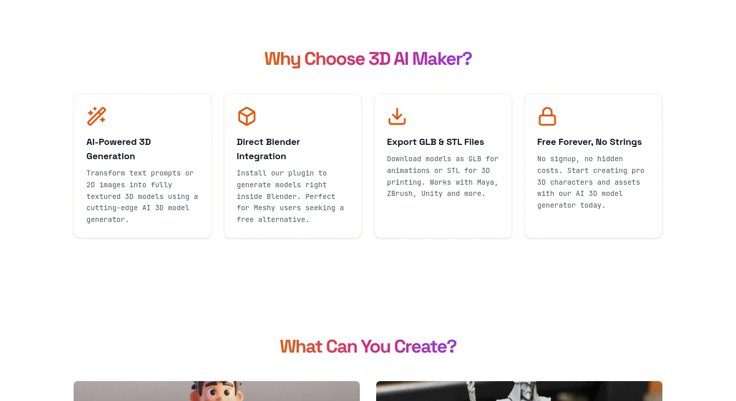 3daimaker.com — a real Logo Wall section