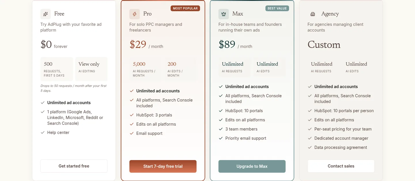 adplug.app — a real Hero section