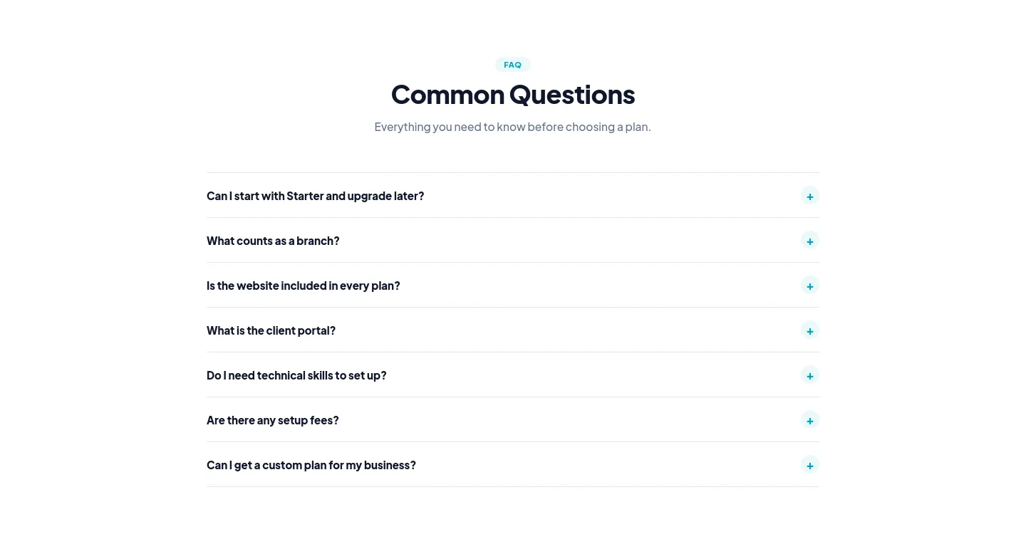 aestheticflow.cloud FAQ section