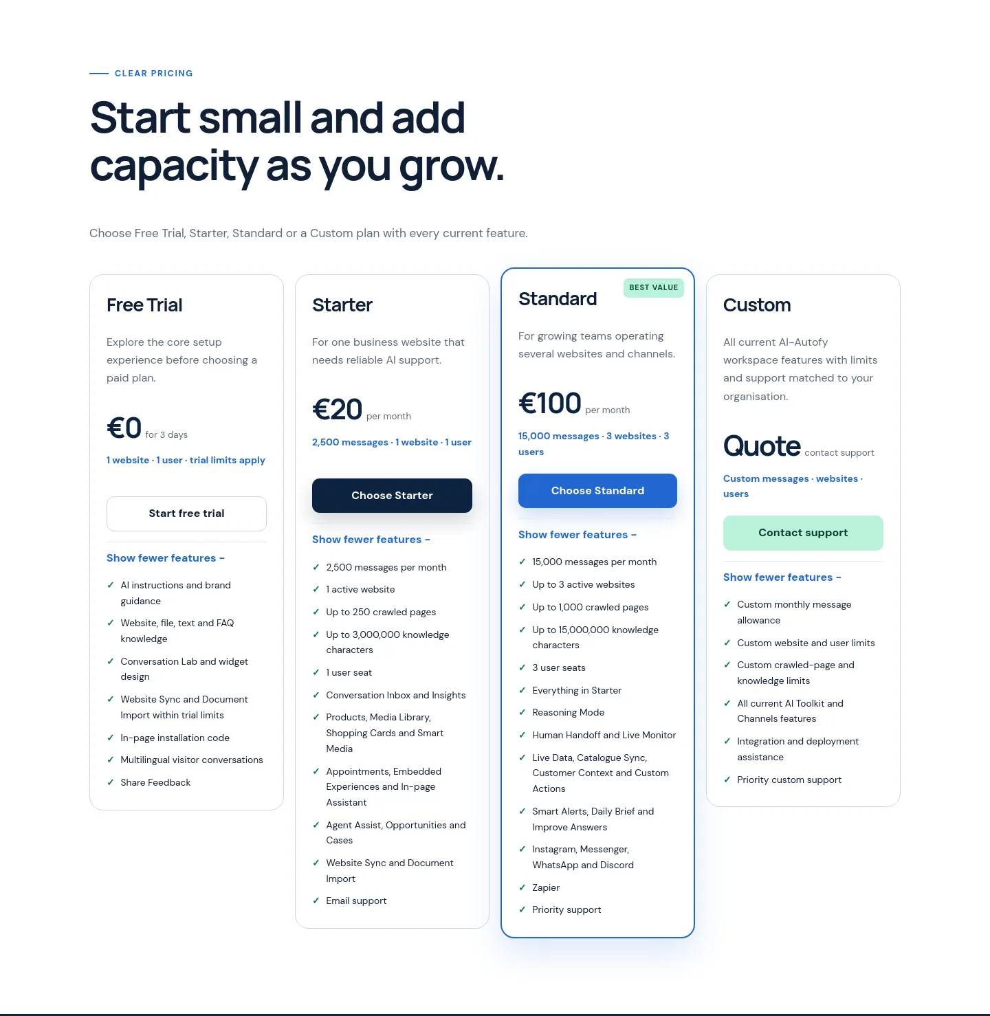 ai-autofy.com FAQ section