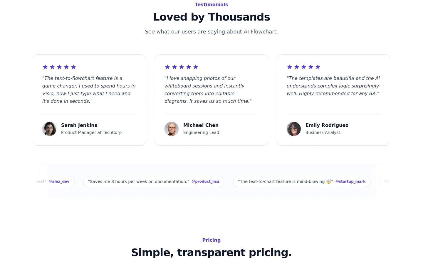 aiflowchart.net — a real Logo Wall section