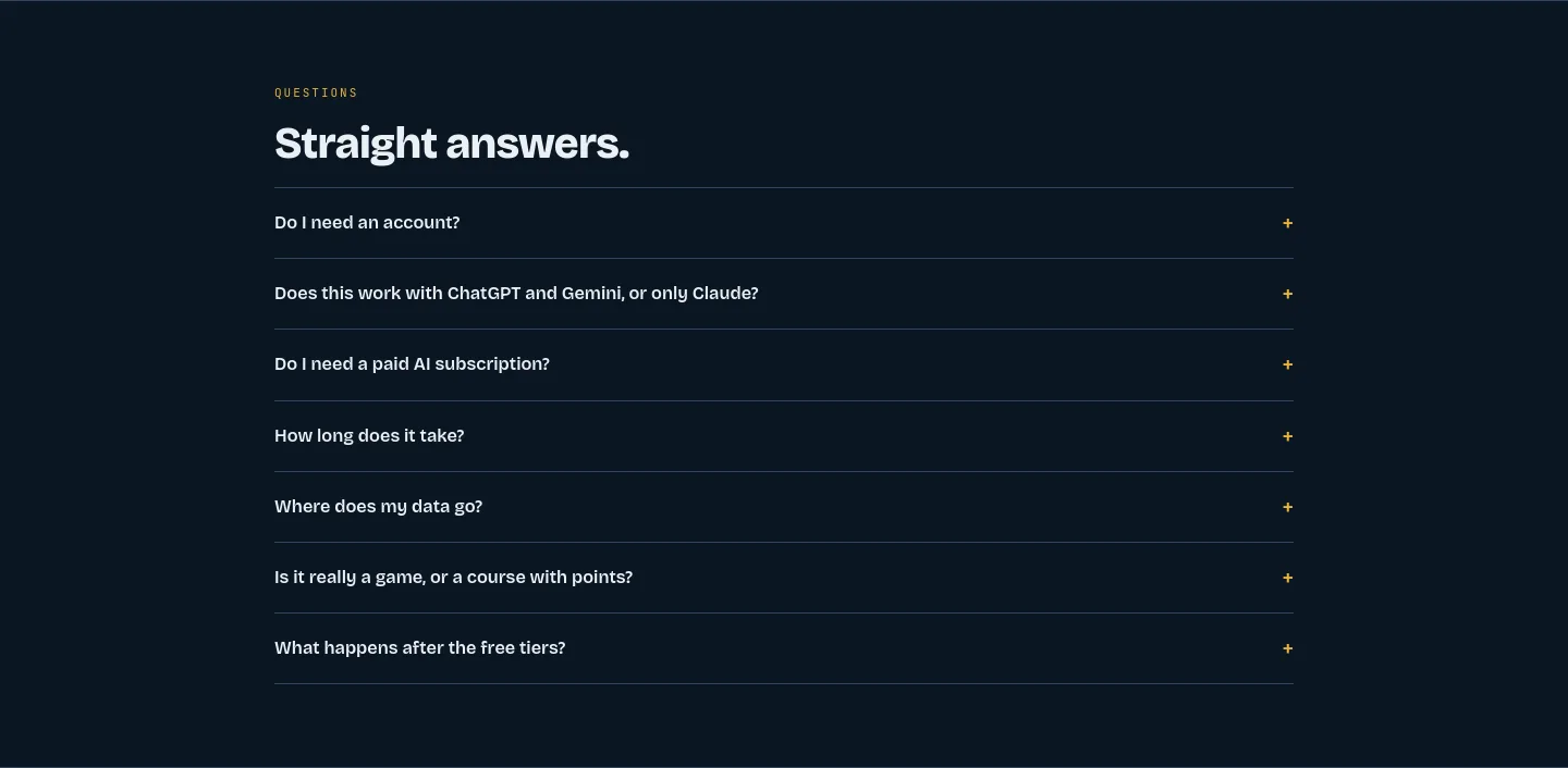 aigroundschool.org — a real FAQ section