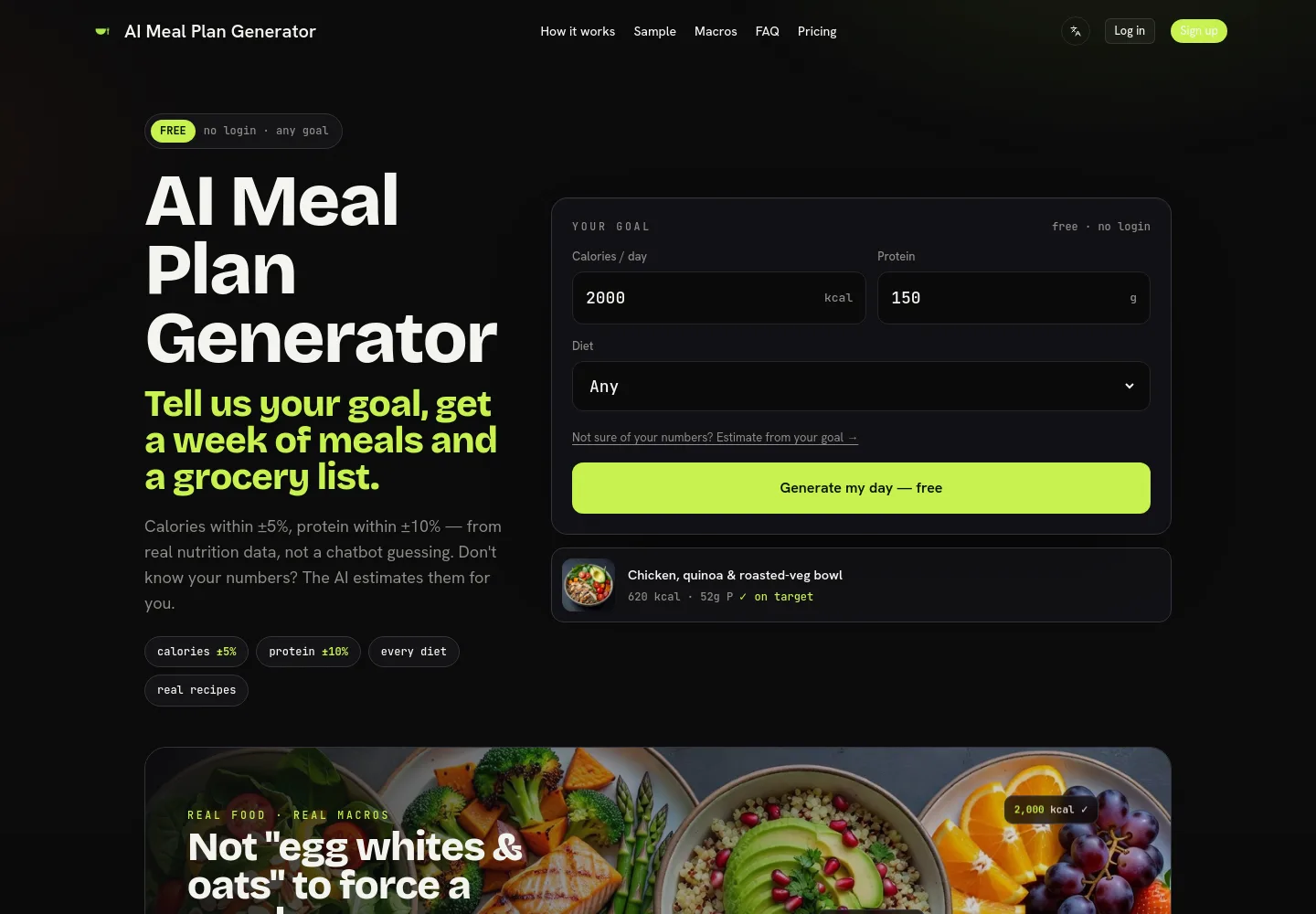 aimealplangenerator.com