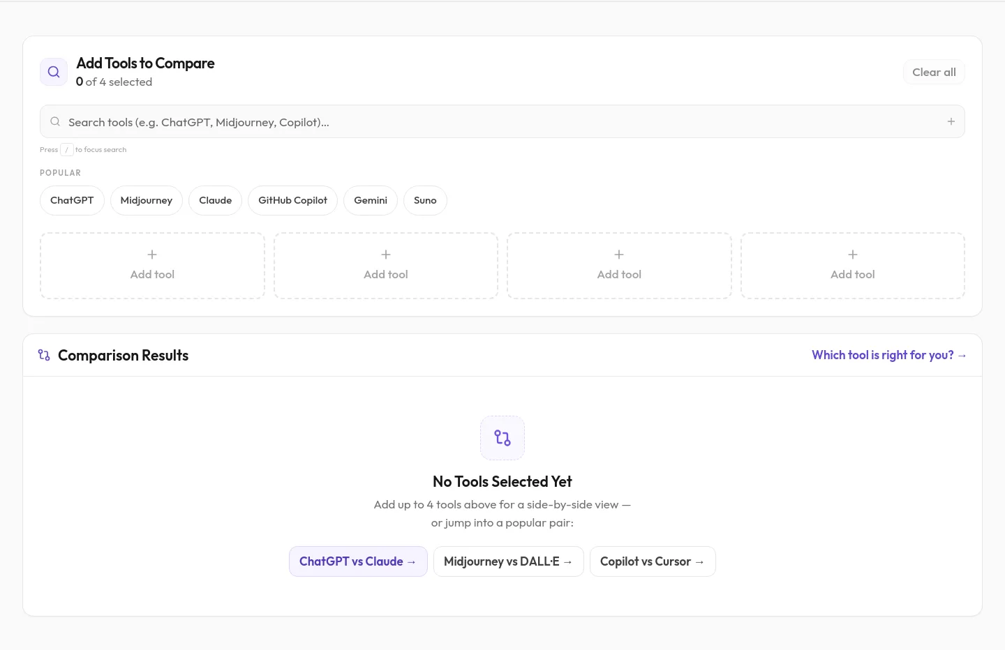 ainexfinder.com Comparison