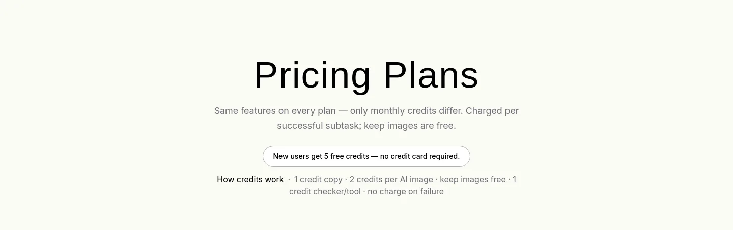 aiproductpageoptimization.com Hero
