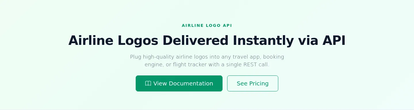 airlinestream.dev — a real Hero section