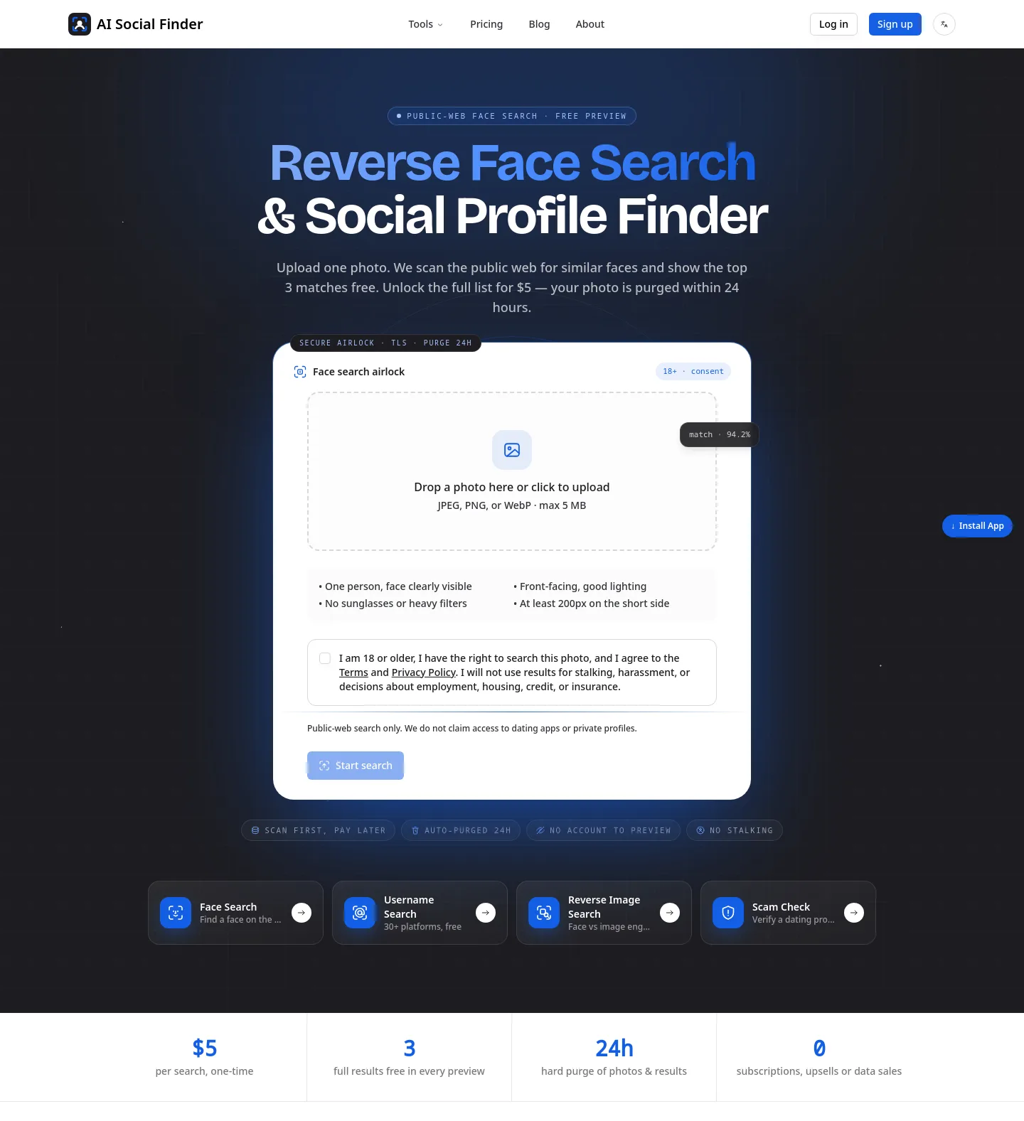 aisocialfinder.com