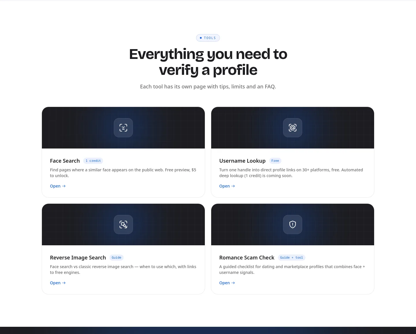 aisocialfinder.com — FAQ