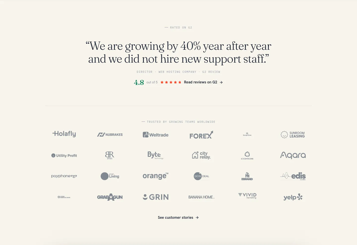 aissist.io — a real Logo Wall section