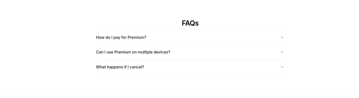 akmon.app FAQ section