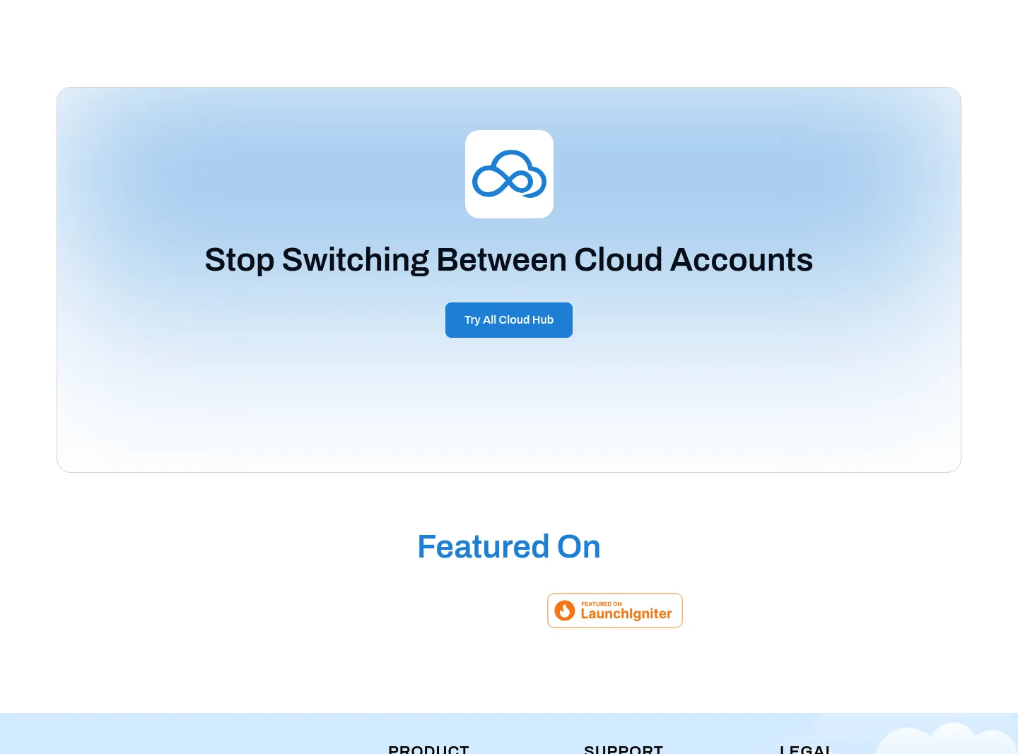 allcloudhub.com — a real CTA section