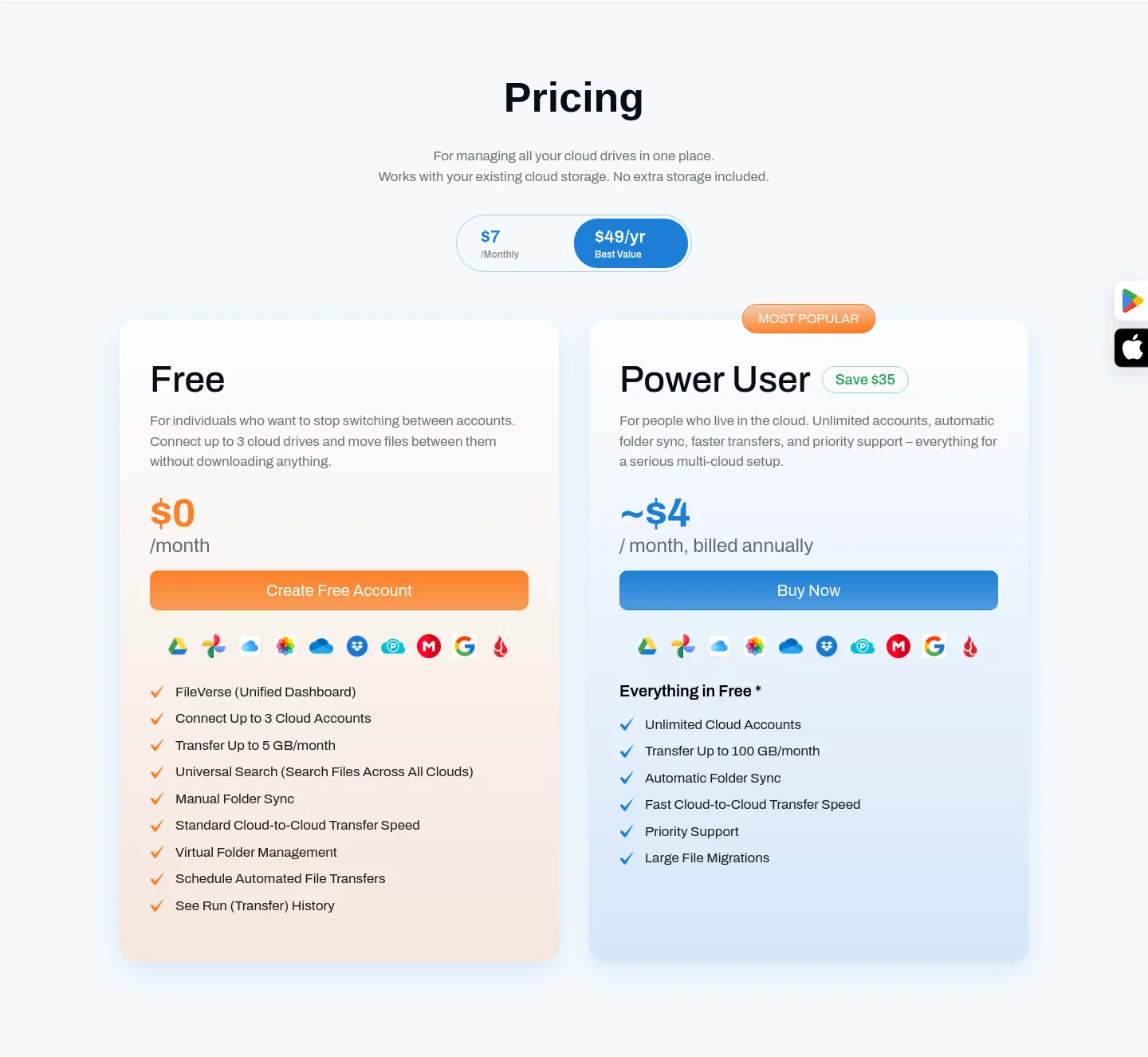 allcloudhub.com Hero section