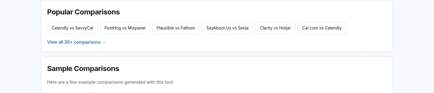altimateguide.com Comparison