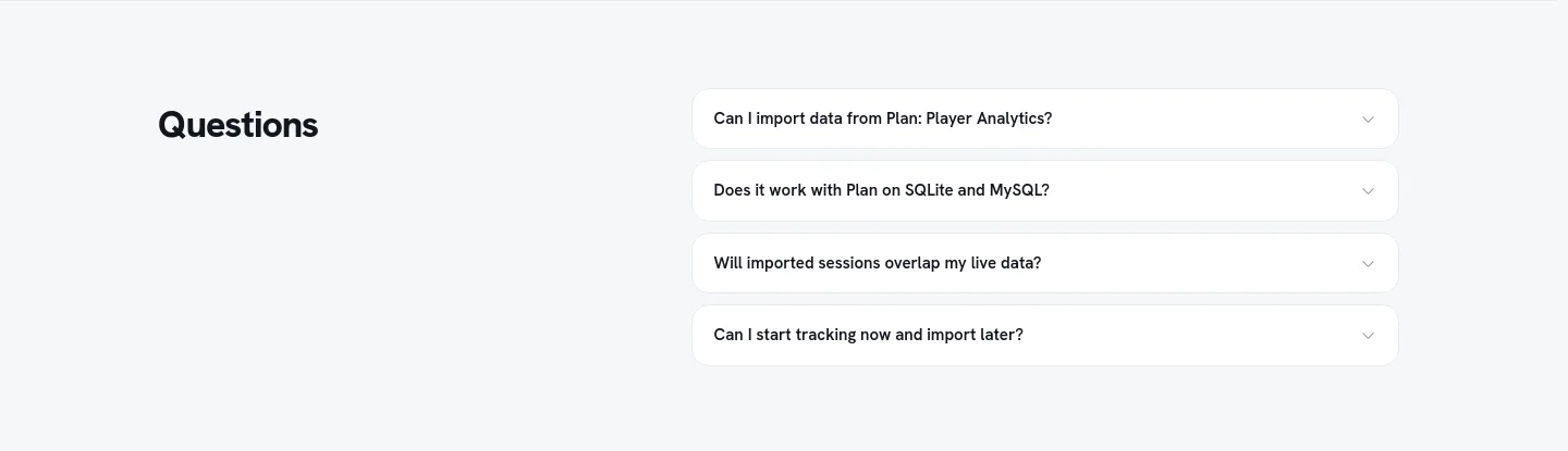 analyse.net FAQ section