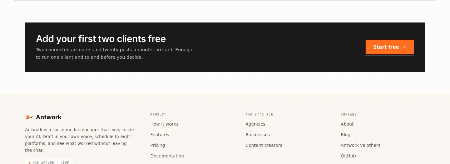 antwork.io CTA section