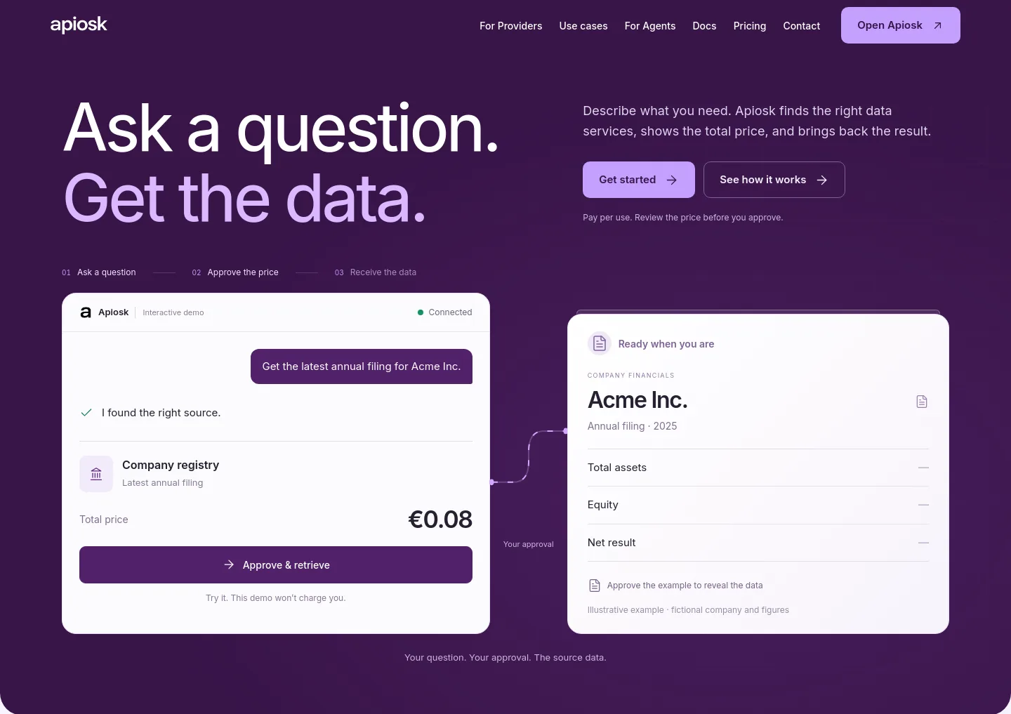 apiosk.com — a real Hero section