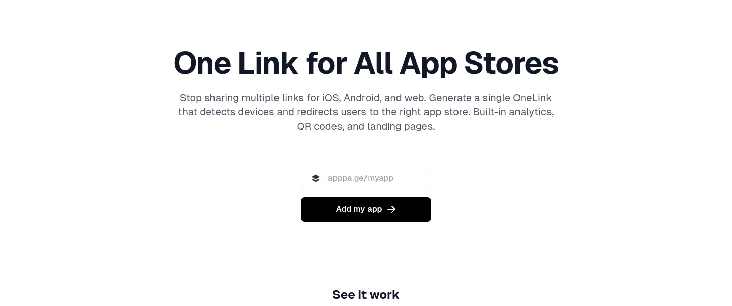 apppage.co — a real Hero section