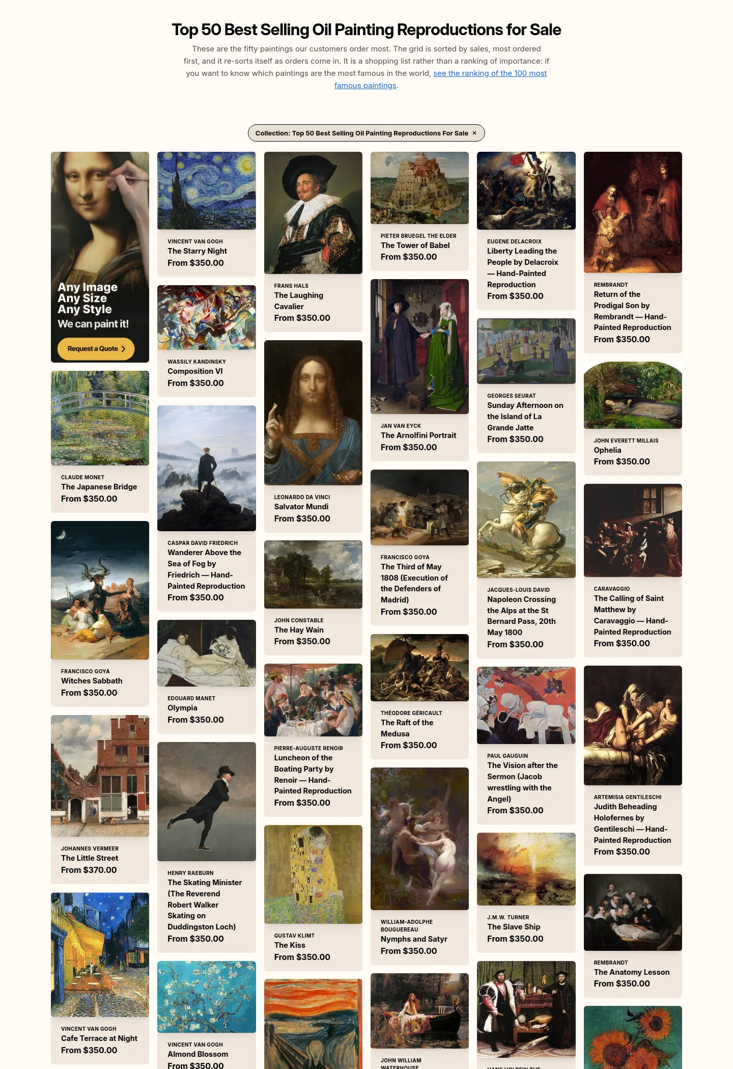 art-and-see.com Hero section