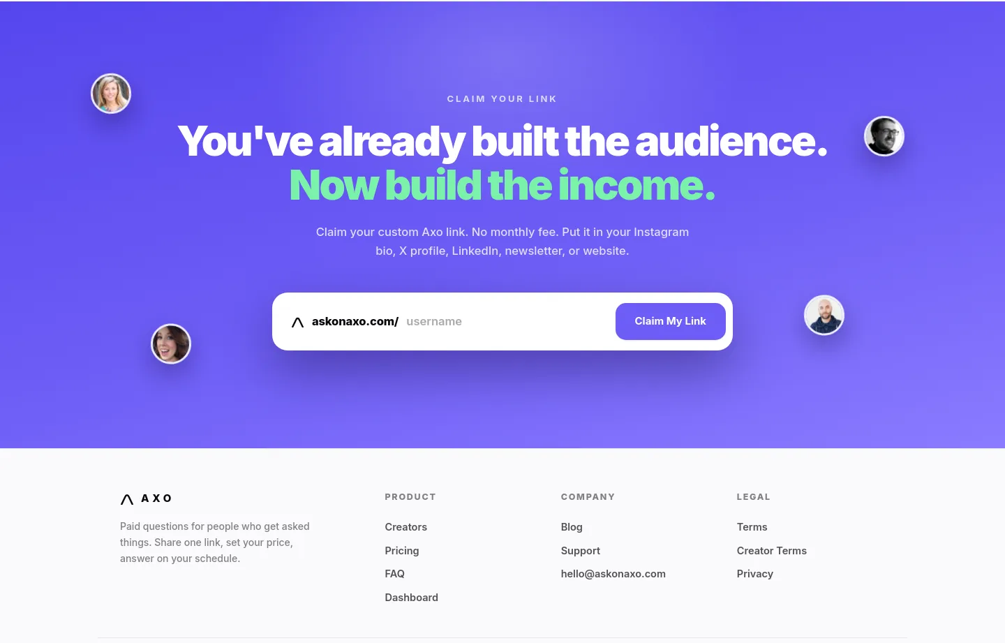 askonaxo.com Features section