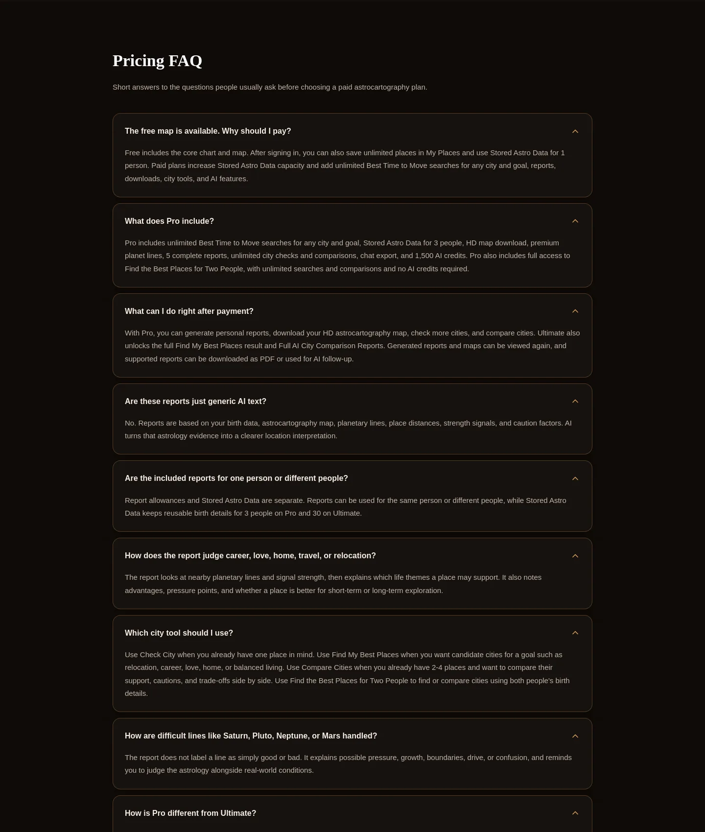 astrocarto.net FAQ section