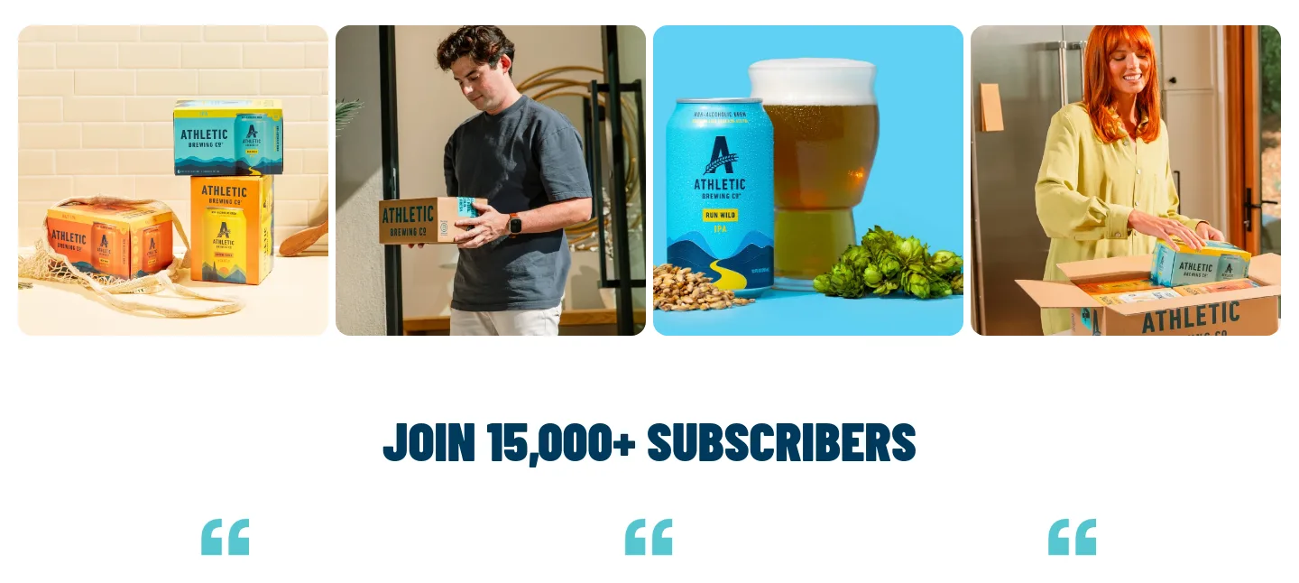 athleticbrewing.com Logo Wall