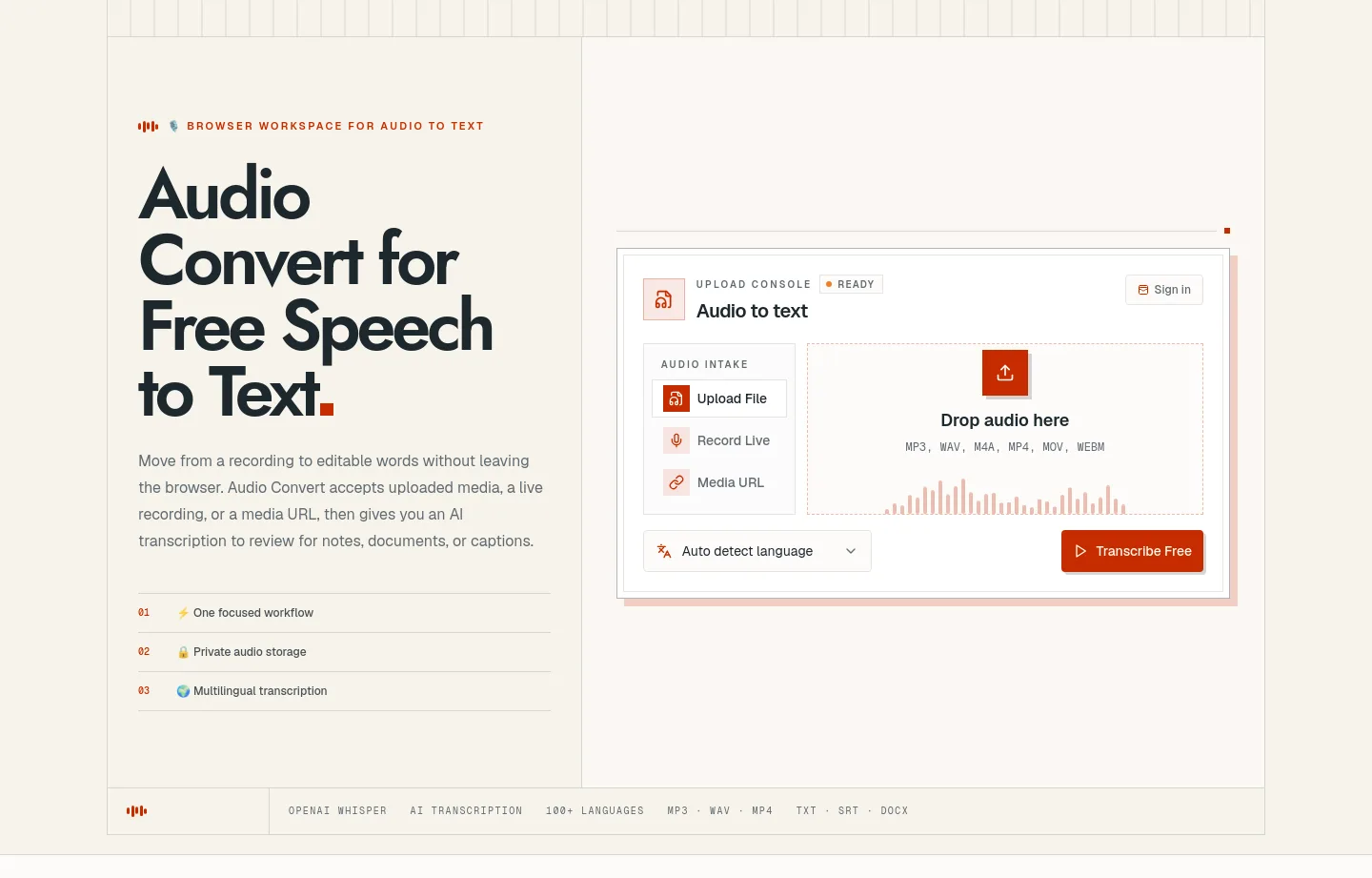 audioconvert.app Hero