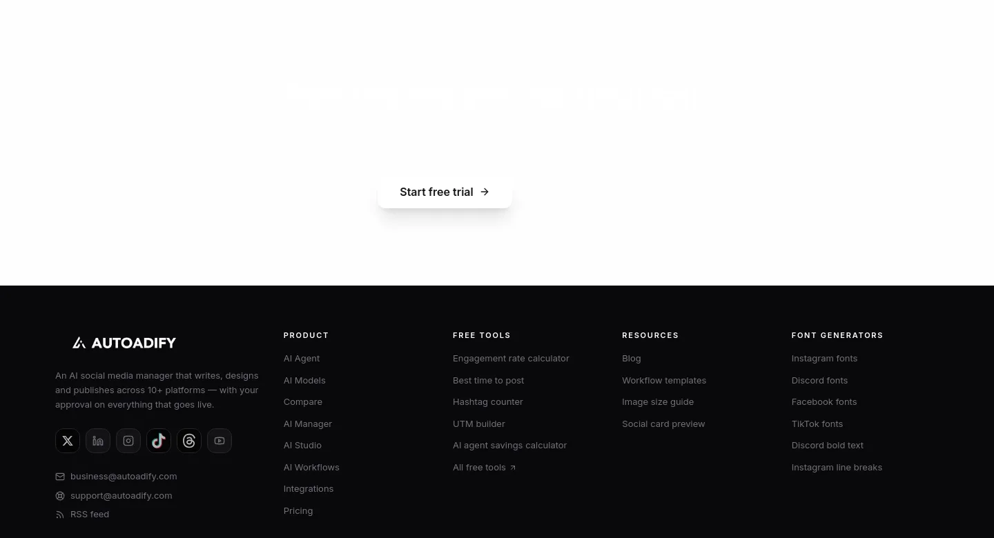 autoadify.com CTA section