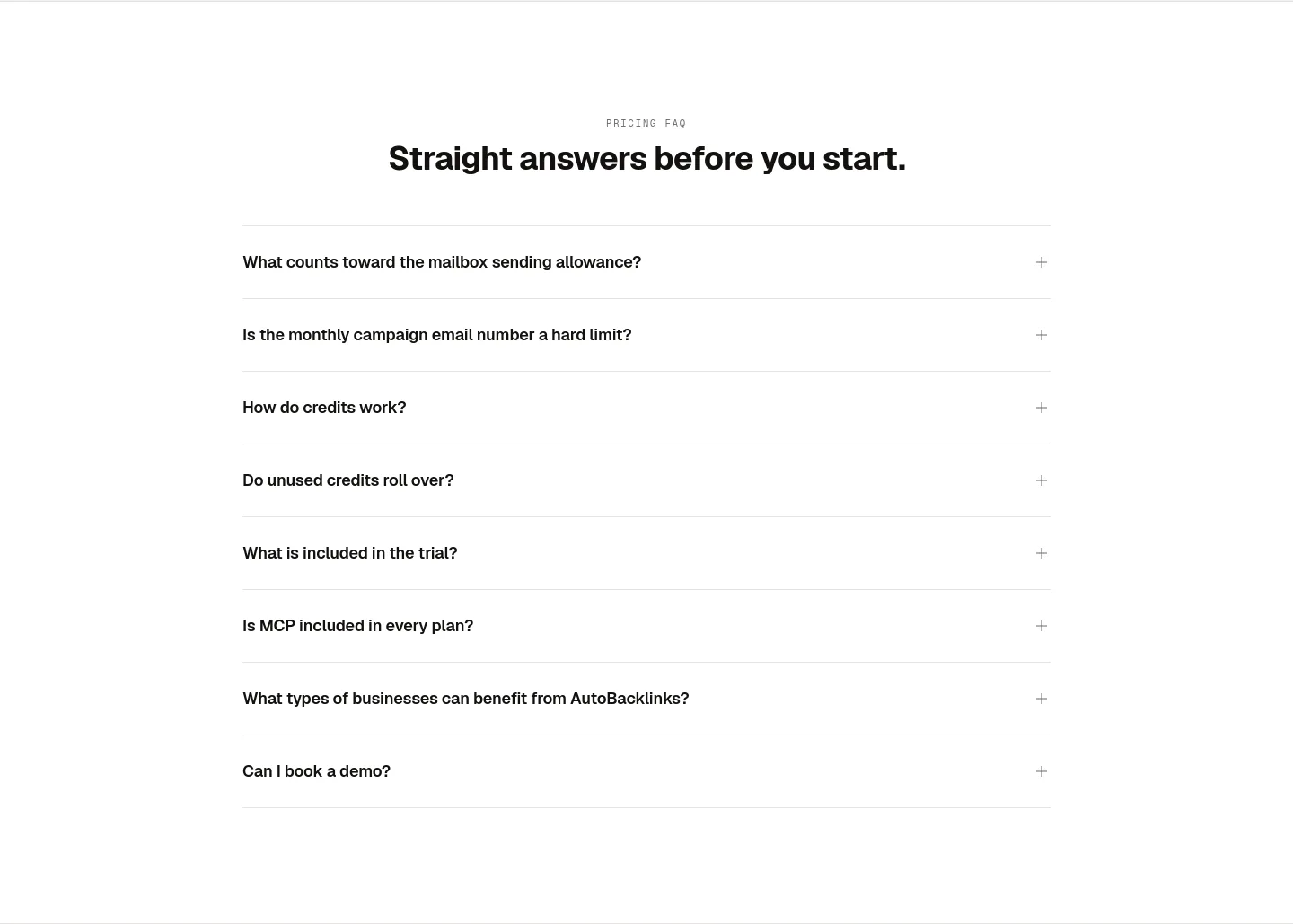 autobacklinks.ai FAQ section