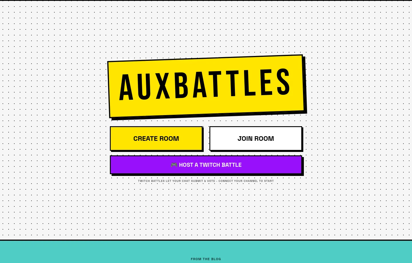 auxbattles.app — a real Hero section