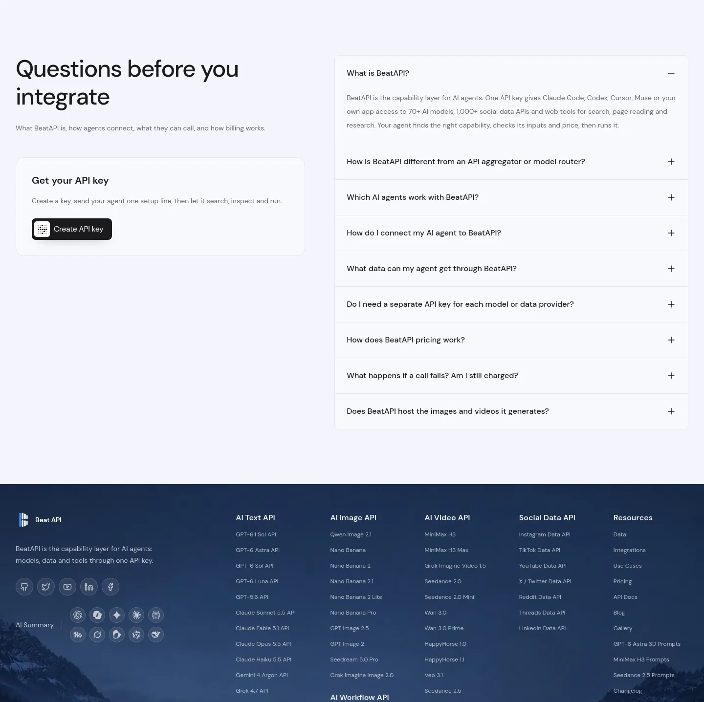beatapi.io — FAQ