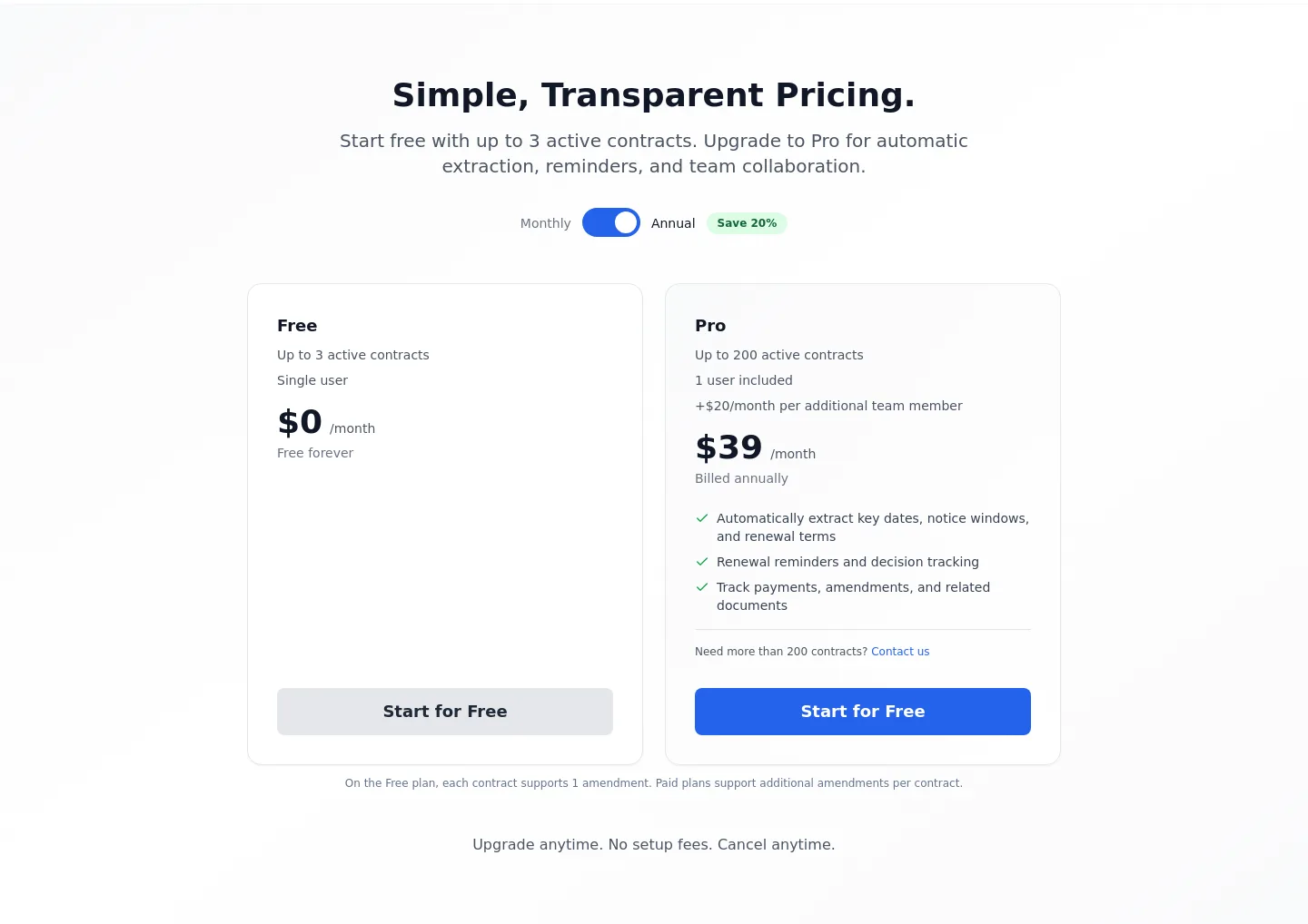 bellwatch.co — a real Pricing section