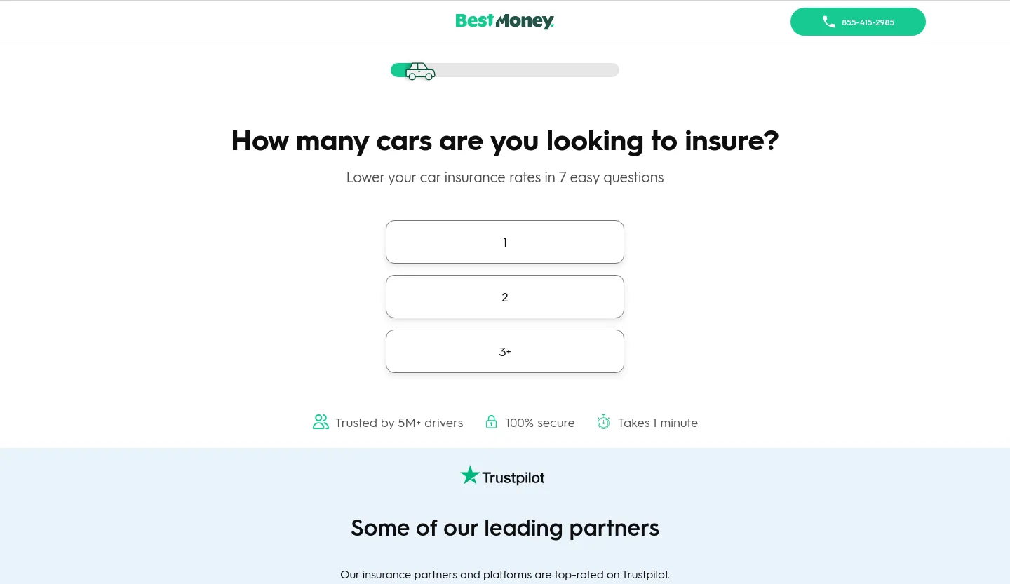 bestmoney.com — a real Hero section