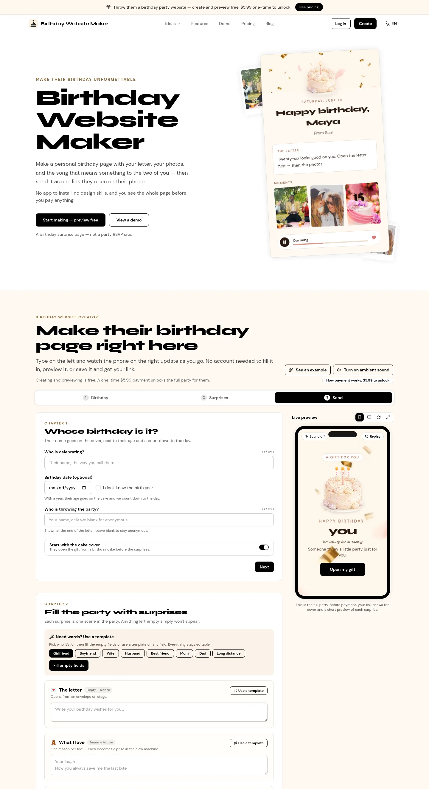 birthdaywebsite.app