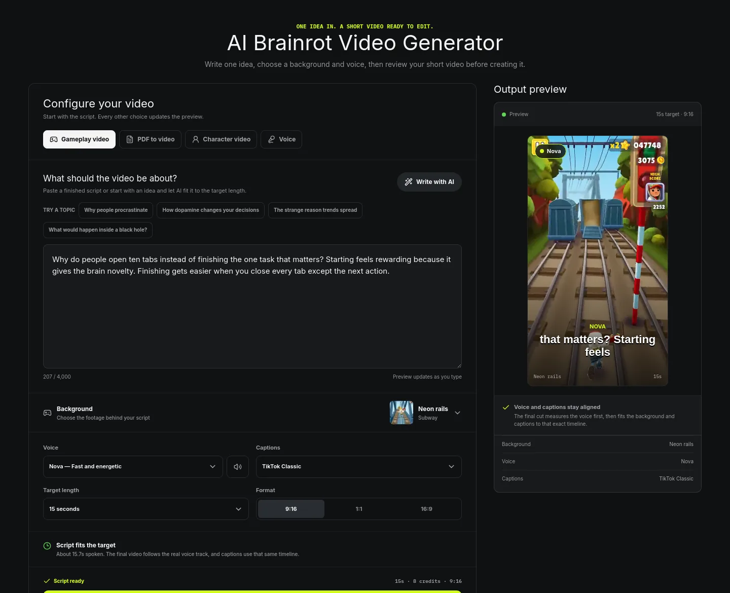 brainrotkit.com — a real Hero section