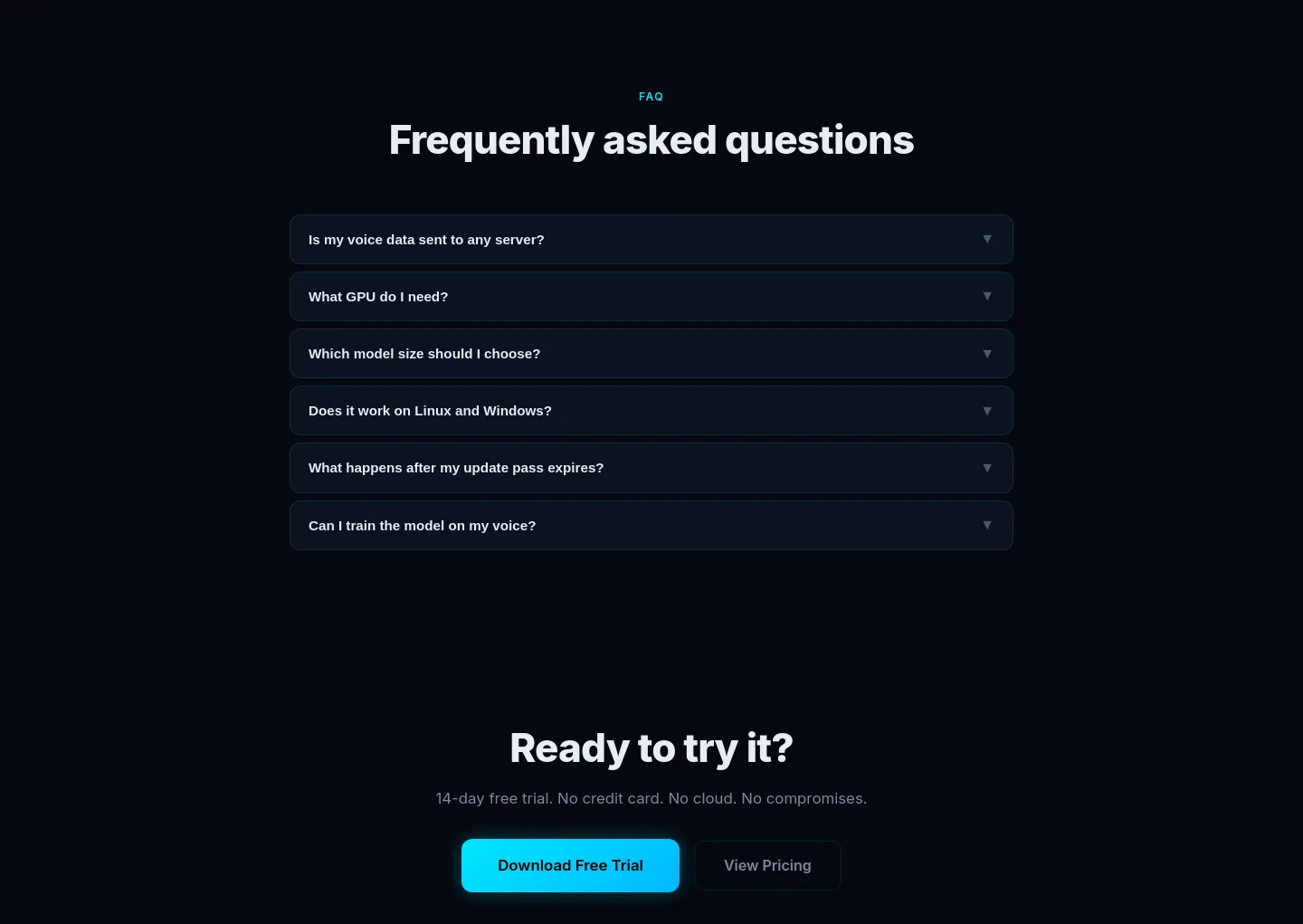 brethof.ai FAQ section