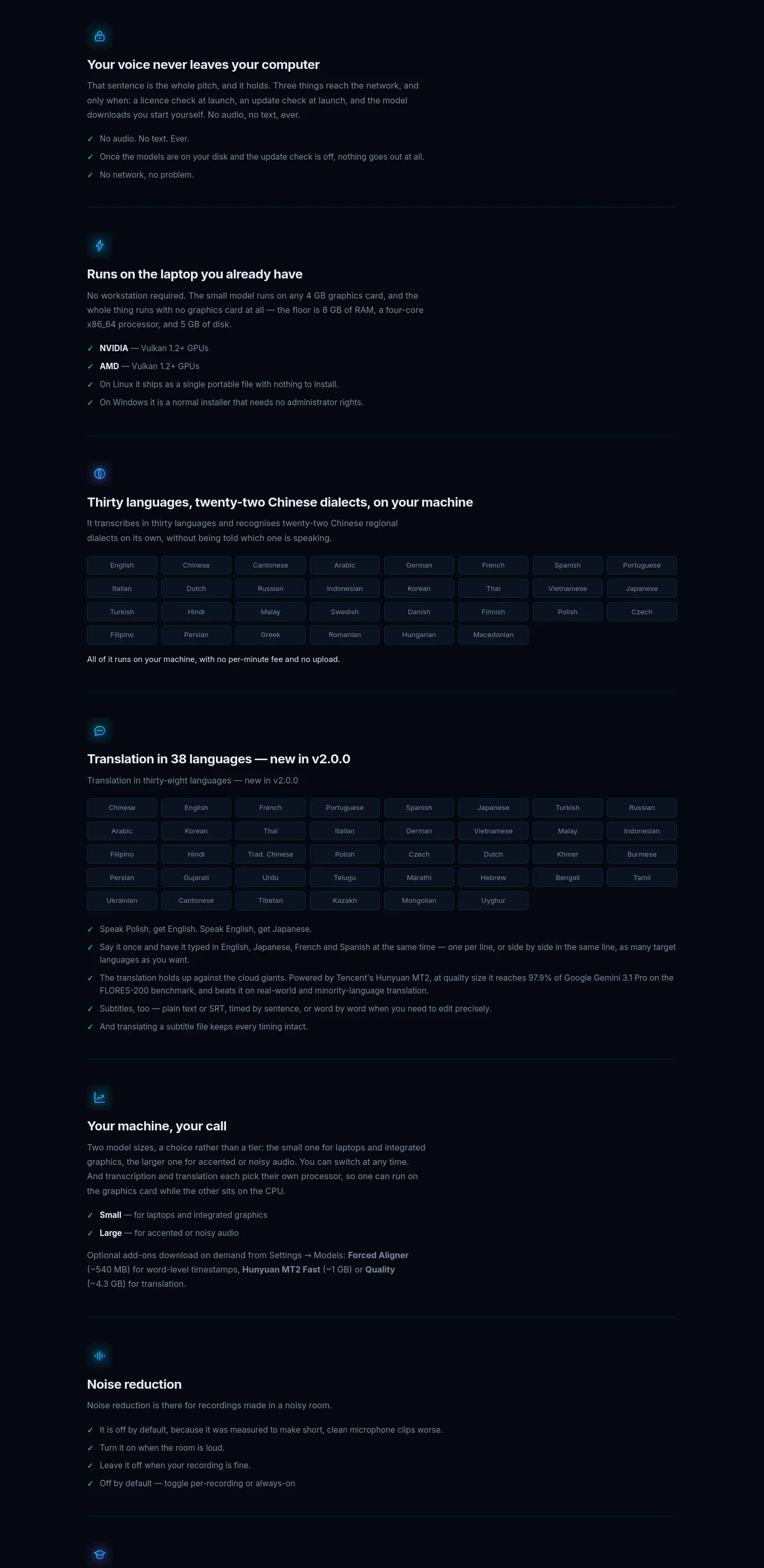 brethof.ai Features section