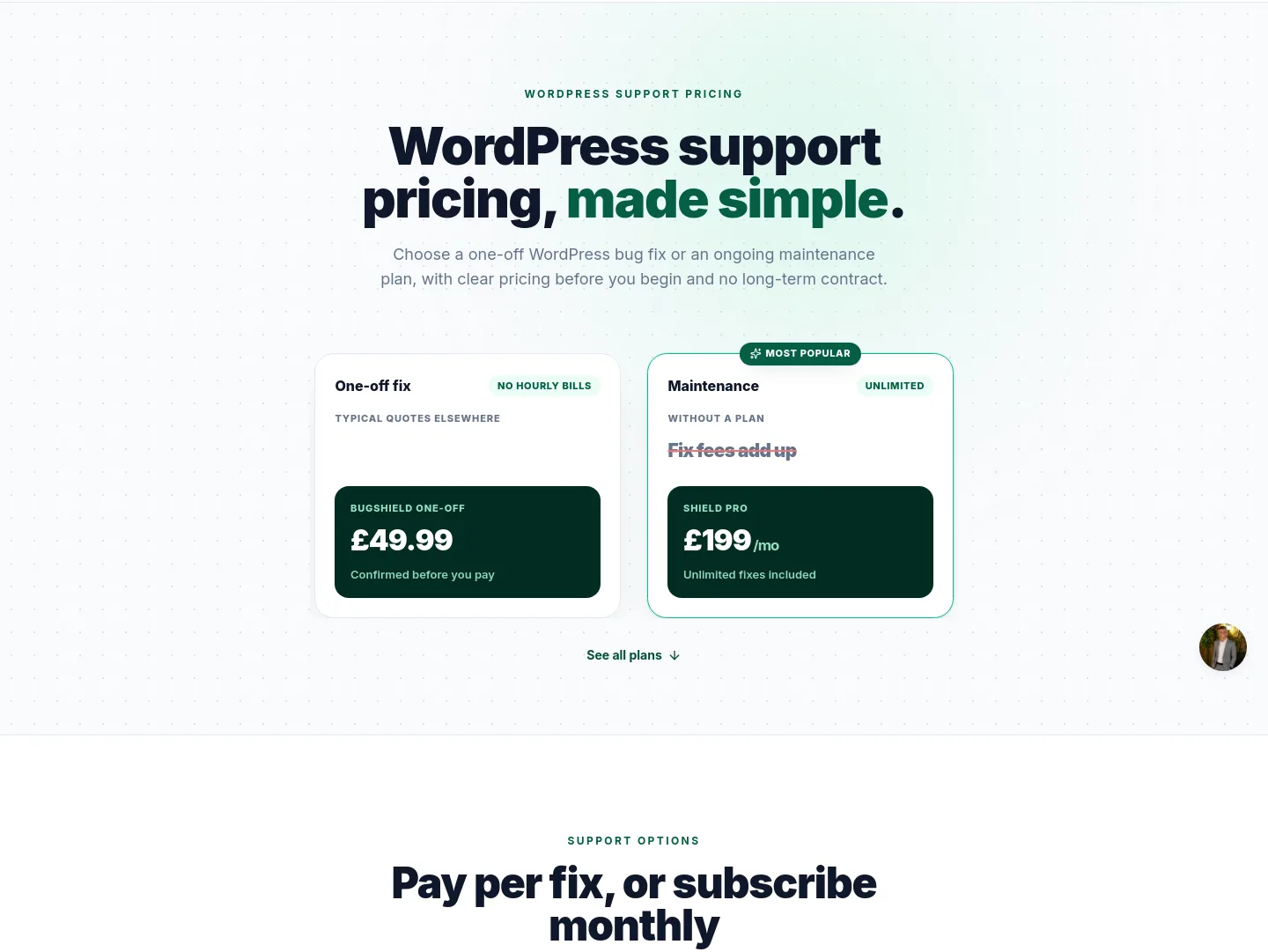 bugshield.co.uk Hero section
