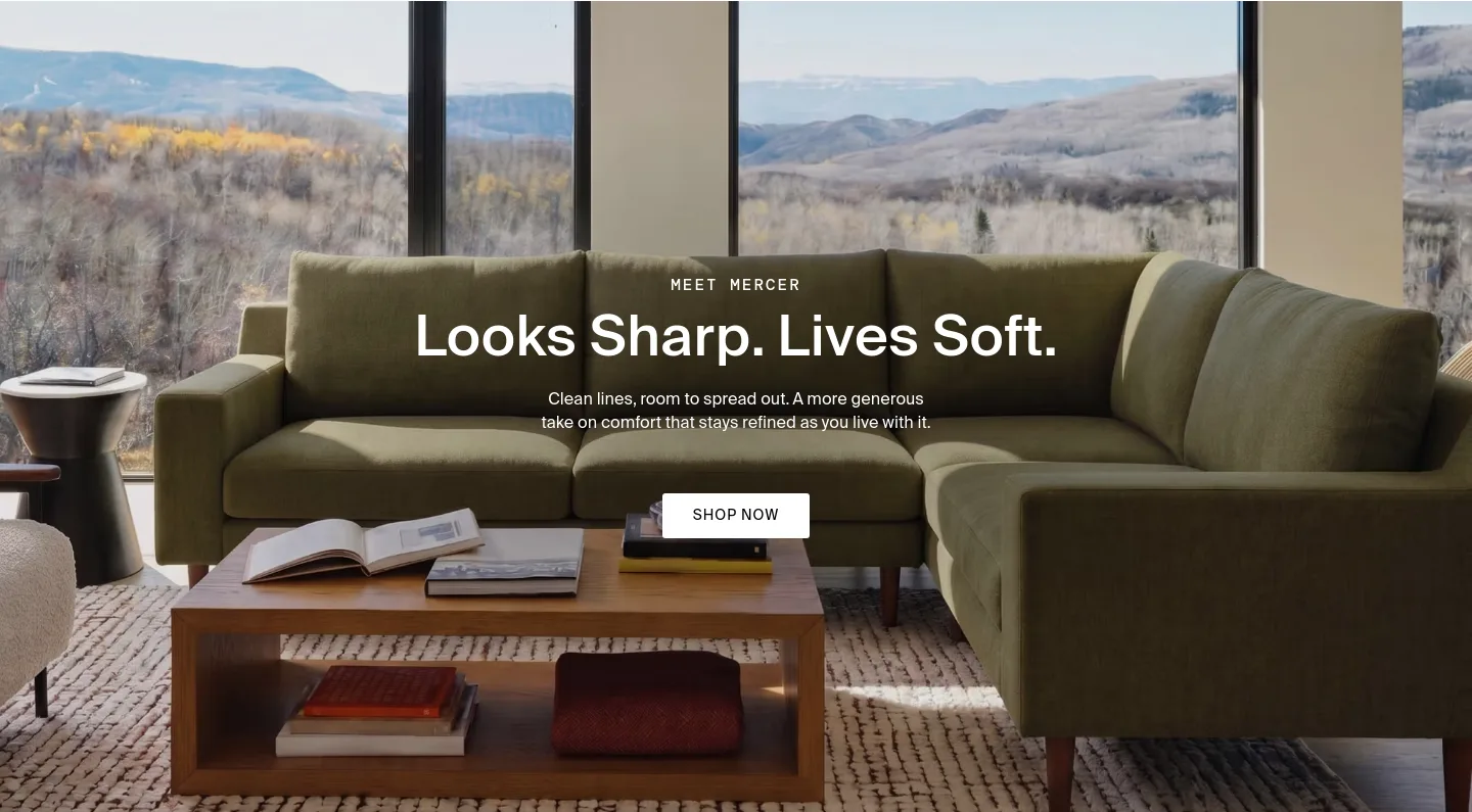 burrow.com CTA section