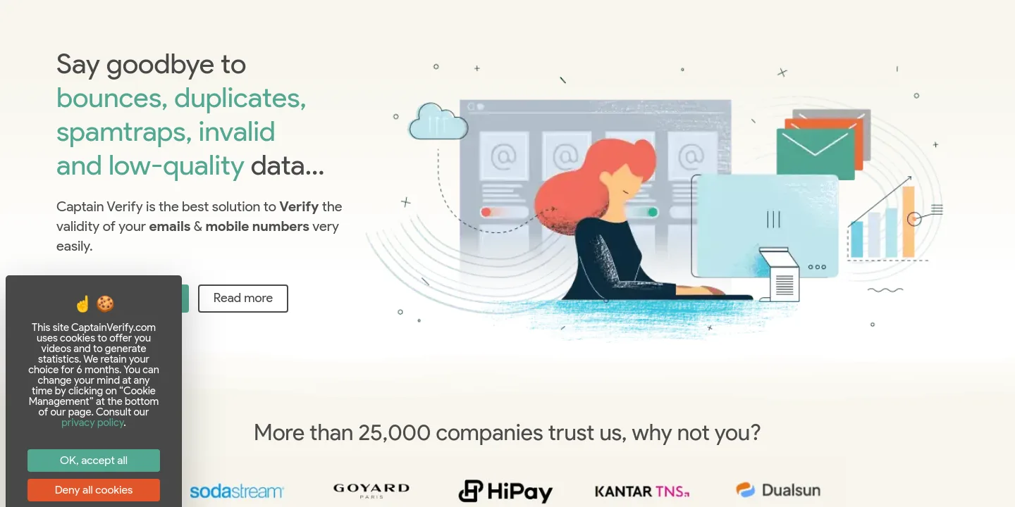 captainverify.com — a real Hero section