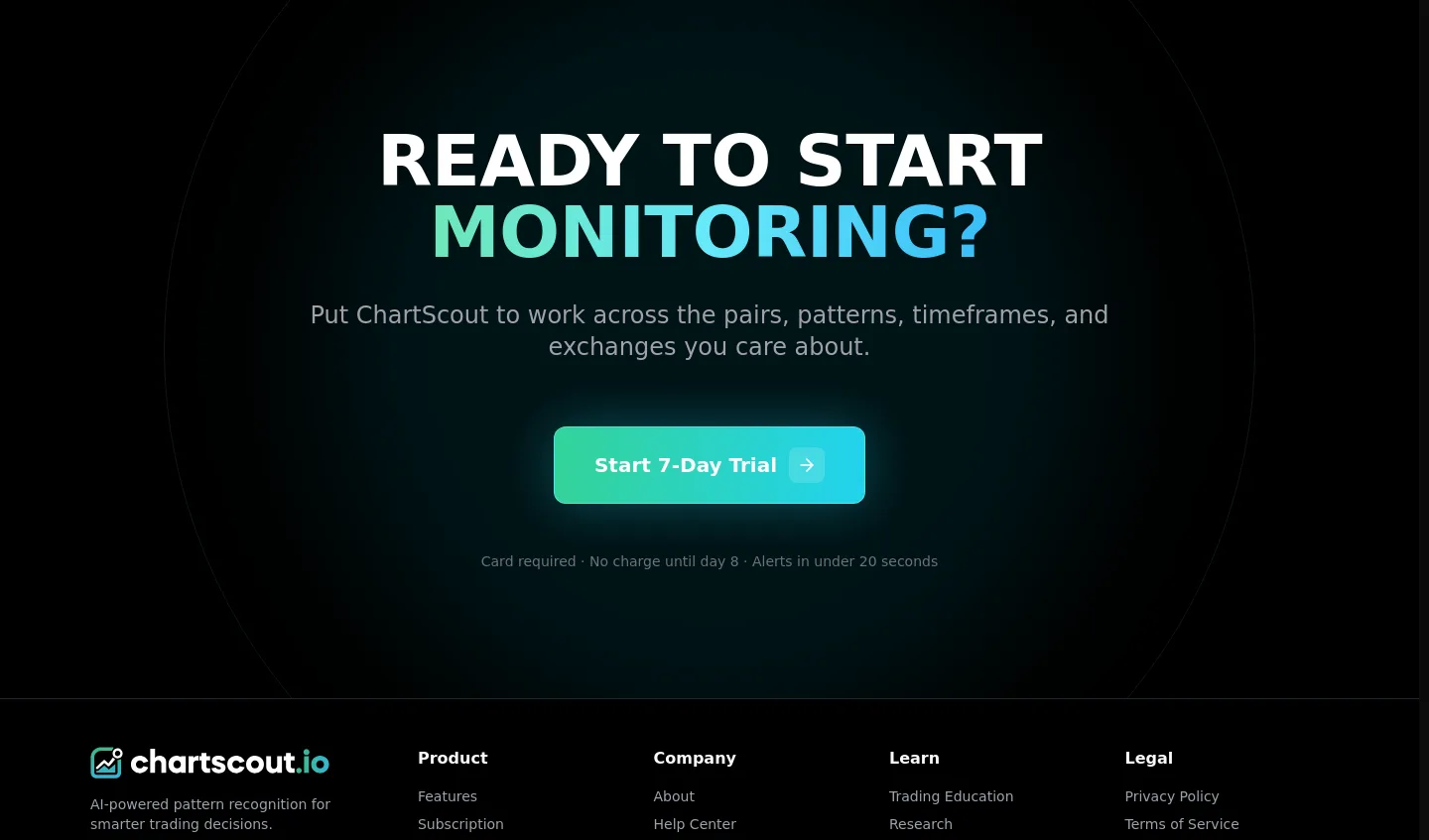 chartscout.io Features section