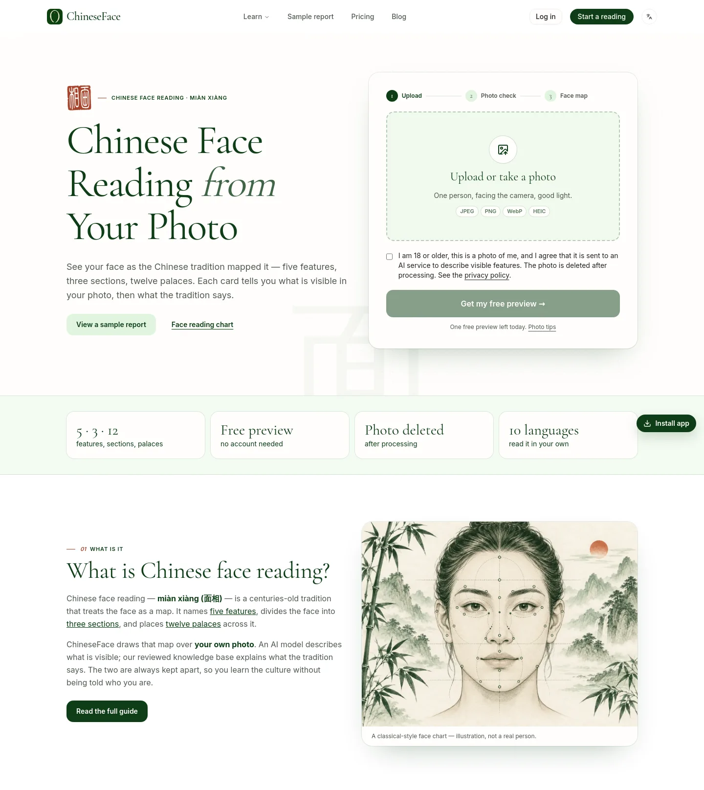 chineseface.app