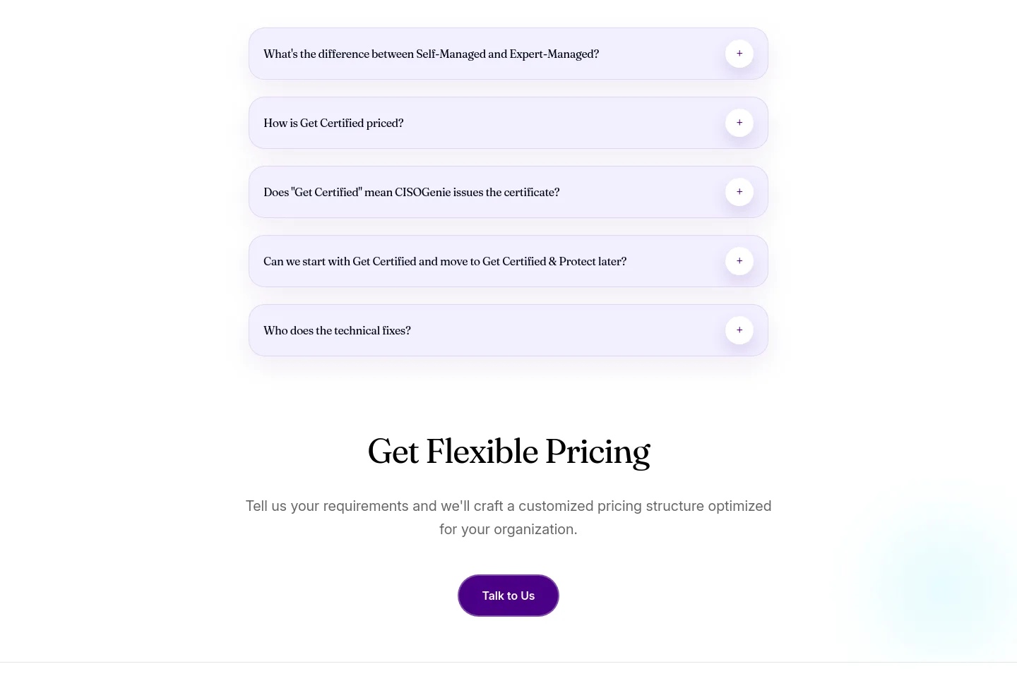 cisogenie.com — FAQ