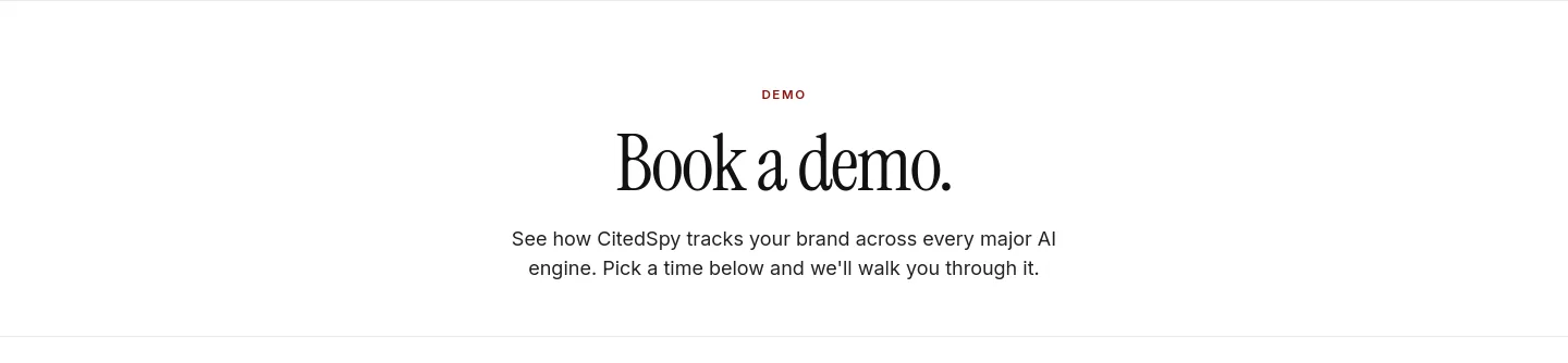 citedspy.com Hero section