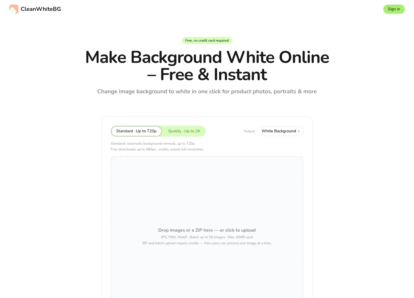 cleanwhitebg.com