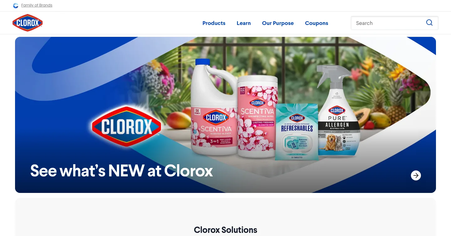 clorox.com