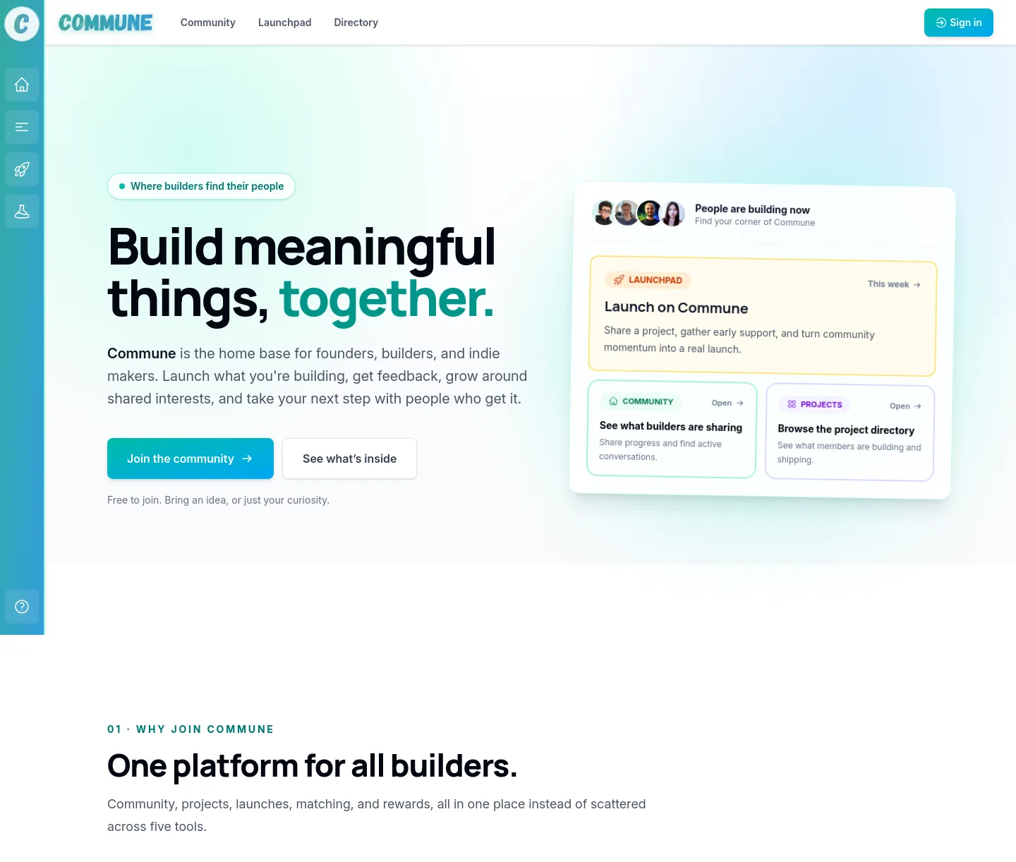 commune.build