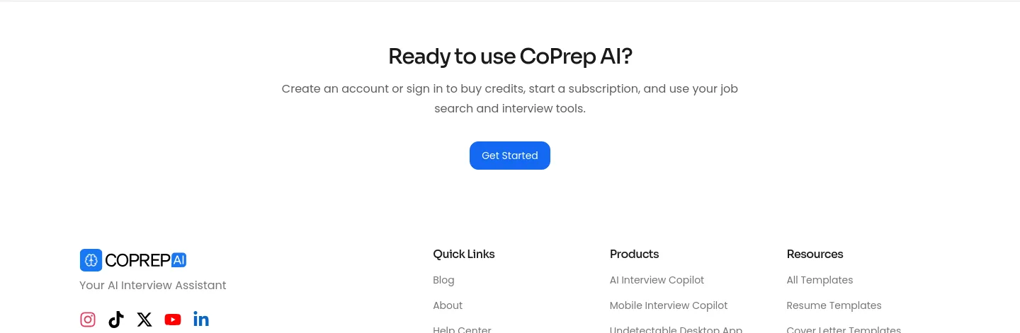 coprep.ai CTA section