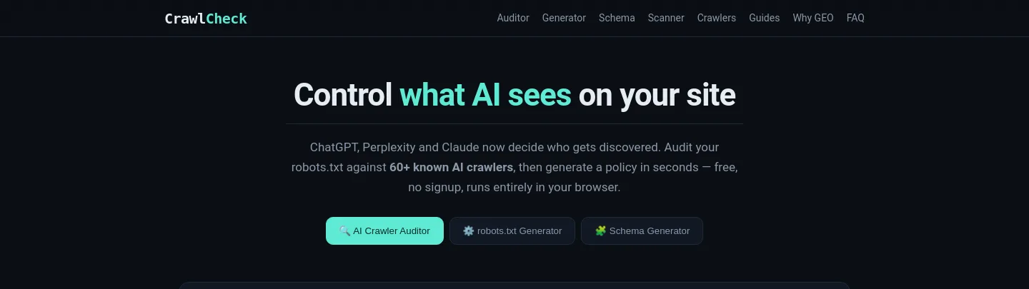 crawlcheck.dev