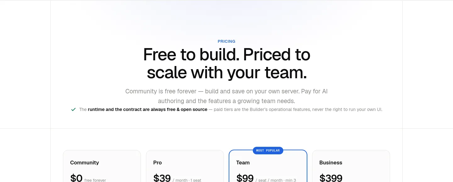 dashforge-ui.com Hero